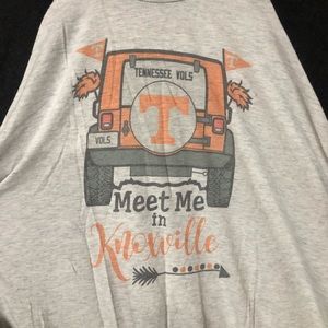 Boutique 3/4 Length Baseball Tennessee VOLS Tee